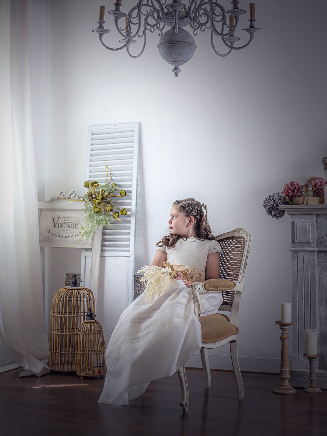 fotografa de niños y familias, comunión Maira 03