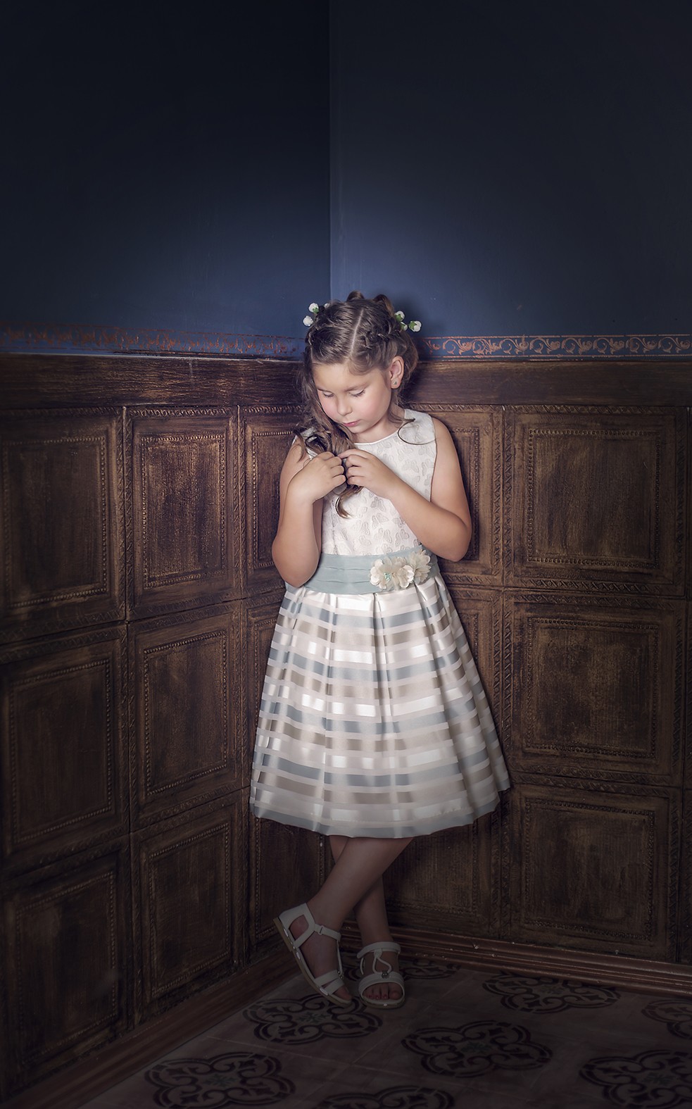 fotografa de niños y familias, comunión Maira 06